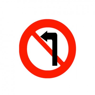 VN-Biển báo cấm rẽ trái ( biển giao thông)